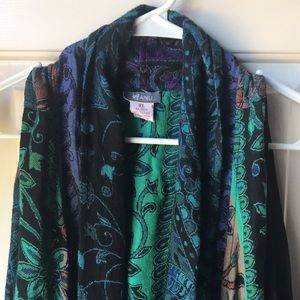 Anu Bohemian Vest - Multicolor Hi-Low Cut with Tasels